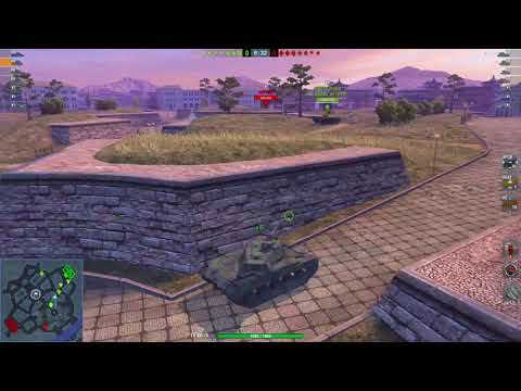 WoT Blitz 2018 07 04 M41 Walker Bulldog at Dynasty's Pearl