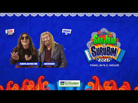 AO VIVO - SÃO JOÃO DE SURUBIM 2026 - Asissão, Rafa Alyce