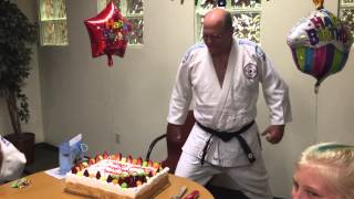 Sensei Gary's Early Birthday Celebration