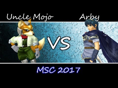 MSC 2017 SSBM -  Smash United | Uncle Mojo (Fox) vs Arby (Marth) - Smash Melee Pools