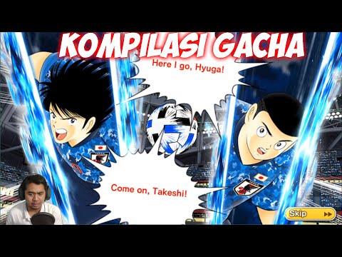 Gacha Compilation Step up japan samurai blue part 2 - Captain Tsubasa Dream Team