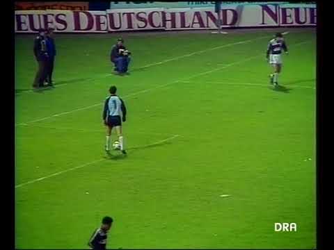 DYNAMO DRESDE - FC METZ - 1984 - SEASON 1984/1985 - 4E -