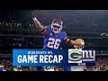 Bullock hits GAME-WINNING FIELD GOAL, as Giants POWER past Packers | Game Recap | CBS Sports