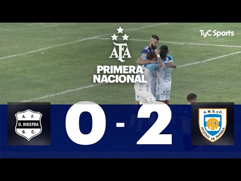 Deportivo Riestra 0-2 Atlético de Rafaela | Primera Nacional | Fecha 4 (Zona B)