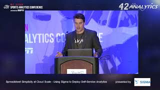 SSAC22: Spreadsheet Simplicity at Cloud Scale - Using Sigma to Deploy Self-Service Analytics