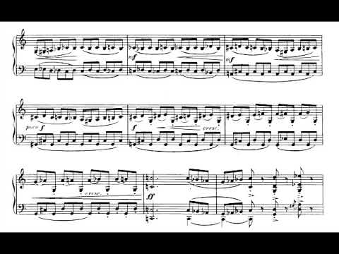 Bohuslav Martinů - Duo for Violin and Cello, H.157 (1927) [Score-Video]