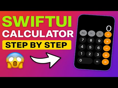 Swift Variables FAST — Build a Beginner Calculator App in SwiftUI