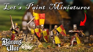 Let's Paint Barons War Foot Knights with the Slapchop Method
