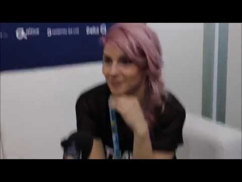 Eurovision 2018 - Interview with Lea Sirk (Slovenia)