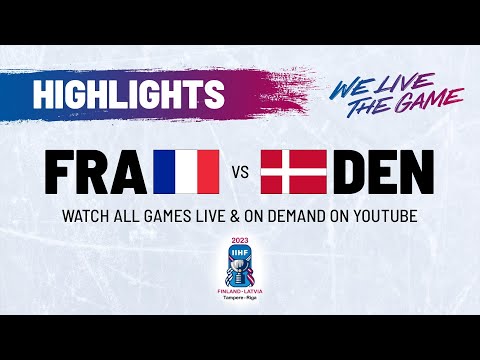 Highlights | France vs. Denmark | 2023 #IIHFWorlds