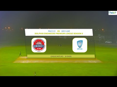 22 October 2023 || PACE CC vs GECI UAE