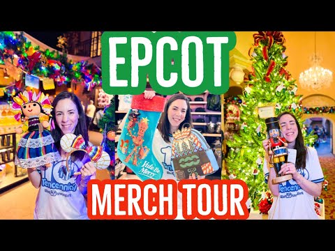 EPCOT Merch Tour November 2022 | Creations Shop, Germany & Mexico Pavilion | Disney World Shopping