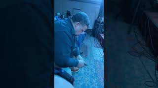 Big John enjoying Mike Zito!