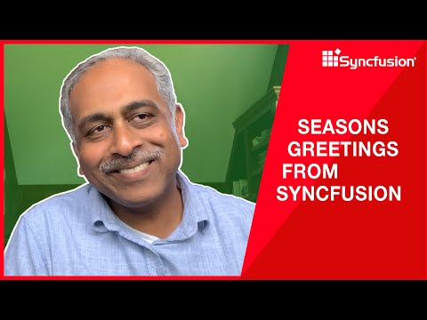 Season s Greetings from Syncfusion