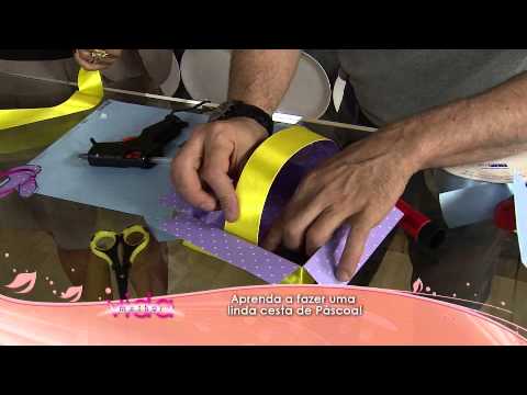 Aprenda a fazer uma linda cesta de Páscoa