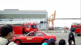 preview picture of video '2012/01/14　平成24年 千葉市消防出初式 / The New Year's Parade of Firemen'