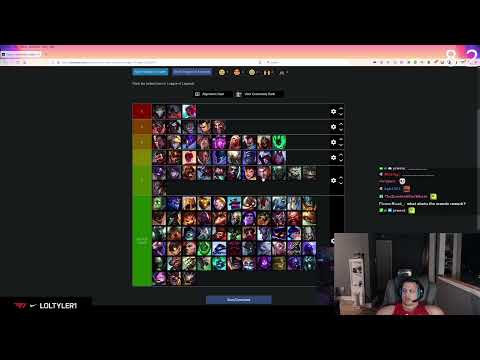 Tyler1 reacts to Macaiyla ranking League champs