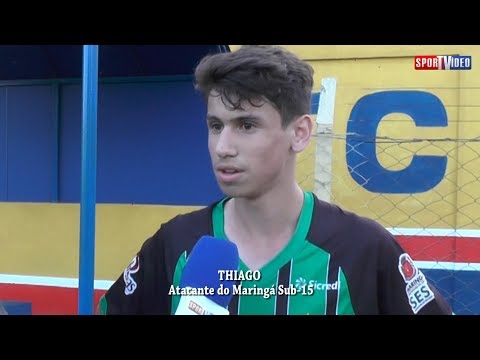 ATACANTE THIAGO DO MARINGÁ SUB-15 - GOL CONTRA O LONDRINA