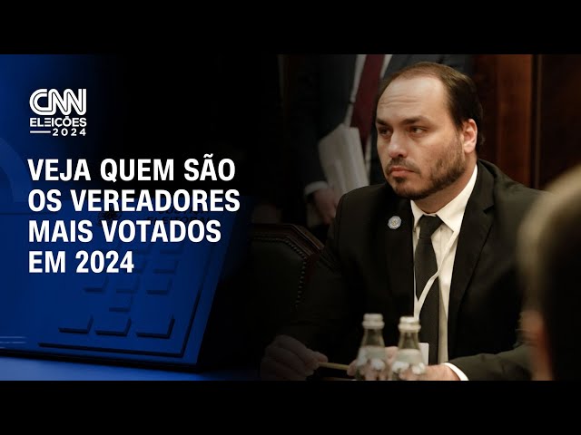 Veja quem são os vereadores mais votados em 2024 | CNN NOVO DIA