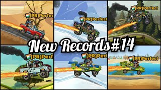 New Records#14 | Lots of daily/weekly races | Hill Climb Racing 2 |