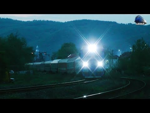 Jimmy 64-1000-0 & IR1742 Satu Mare-București Nord pe Seară/on Evening in Poieni - 01 May 2018