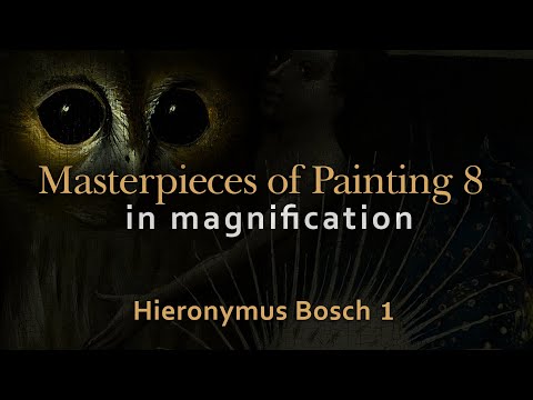 Hieronymus Bosch - Masterpieces of painting 8 in 4K magnification