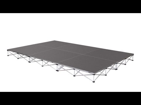 IntelliStage ISTAGE122432 12x24 foot 32 inch tall Stage IntelliStage ISTAGE122432 12x24 foot 32 inch tall Stage