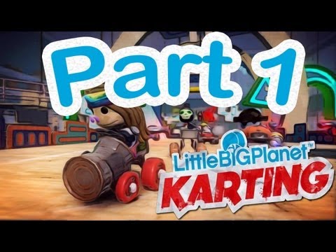 LittleBigPlanet Karting - Part 1 - Starting out in the Garden