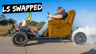 I Built a V8 Couch and Road Tripped it
