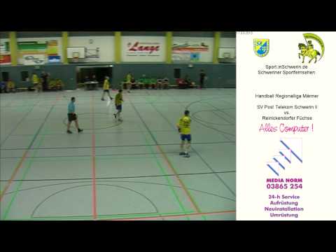 Handball Regionalliga Männer 26:30 SV Post Telekom Schwerin II vs. Reinickendorfer Füchse