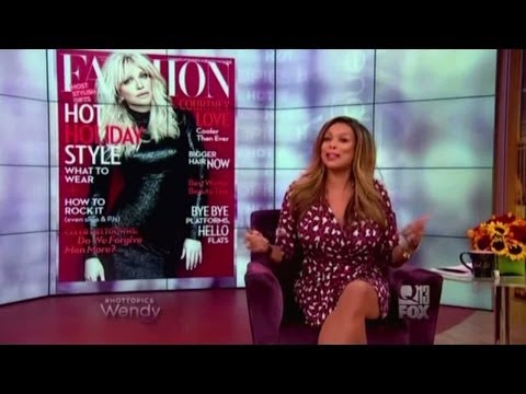 2013/11/06 Courtney Love FASHION Cover - The Wendy Williams Show