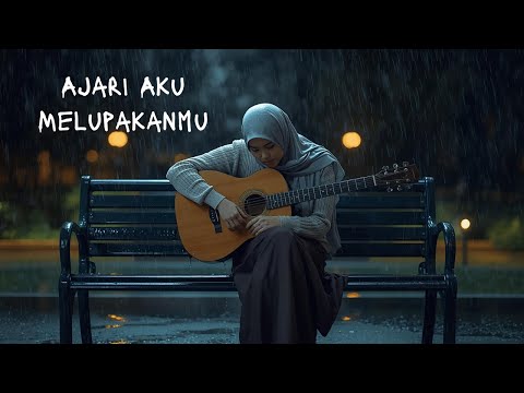 🎵 Ajari Aku Melupakanmu – Lagu Galau Paling Menyentuh Hati (Official Lyric Video)
