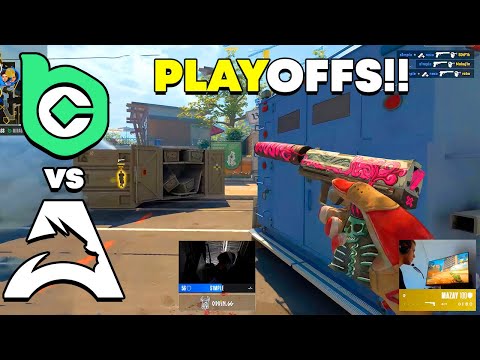 PLAYOFFS!! - BC.Game vs Spirit Academy - HIGHLIGHTS - Exort The Proving Grounds | CS2