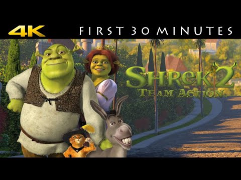 [PC] Shrek 2 Team Action (4K 60 FPS Gameplay)