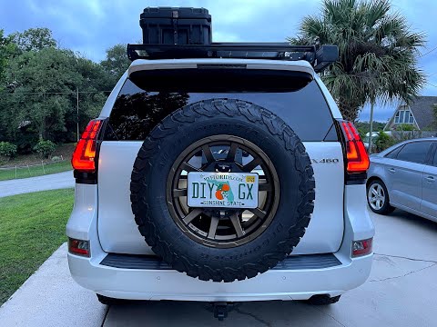 LEXUS GX460 FULL LED Tail Light DIY upgrade to TOYOTA PRADO Tail Lights