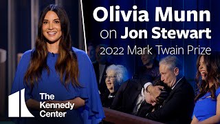 Olivia Munn on Jon Stewart | 2022 Mark Twain Prize