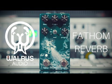Walrus Audio Fathom Multi-Function Reverb 2018 - Present - Blue image 4