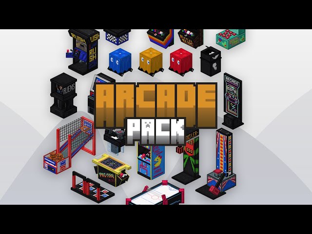 Arcade Furniture Volume 1 Minecraft Texture Pack
