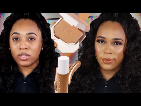 FENTY SOFT MATTE POWDER FOUNDATION VS FENTY SOFT MATTE LONGWEAR FOUNDATION