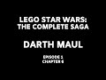Lego Star Wars TCS Darth Maul Episode 1 Chapter 6 ALL MINIKITS POWER BRICK