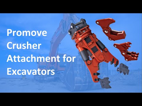 Promove Crusher Attachment for Excavators | Solaris Attachments