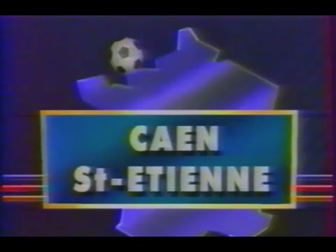 Caen 1-0 ASSE - 25e journée de D1 1990-1991