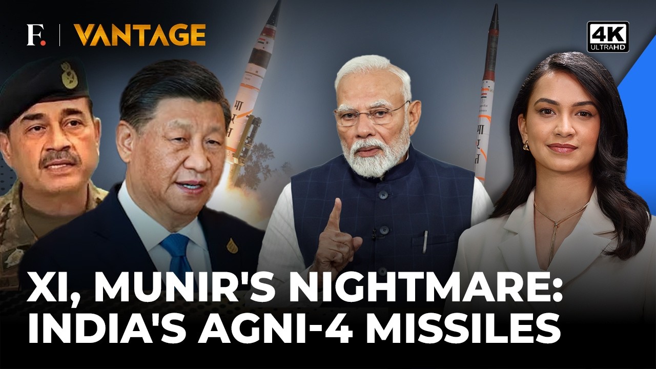 India Tests Agni-4: Can Pakistan's Shaheen-3 Match Up? | Vantage on Firstpost | 4K