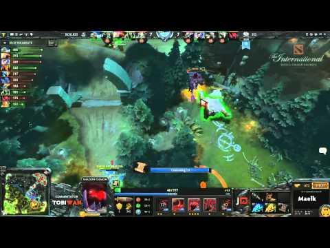 RoXKIS vs Evil Geniuses Game 3  DOTA 2 International Western Qualifiers - TobiWan & Soe