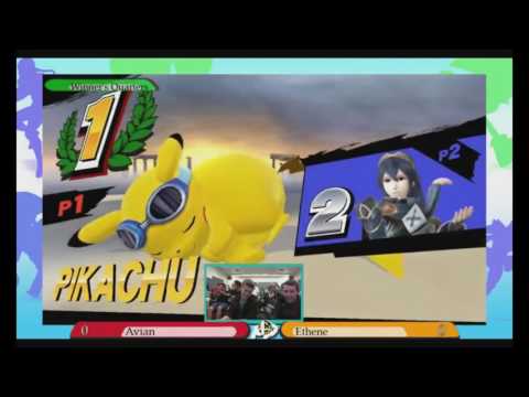 Smash 4 @ CU 1: Avian (Pikachu) vs. Ethene (Lucina) Winner's Quarters