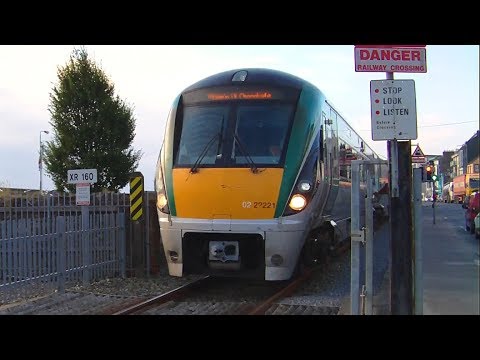 Irish Rail 22000 Class Intercity Train 22221 - Wexford Town, Ireland