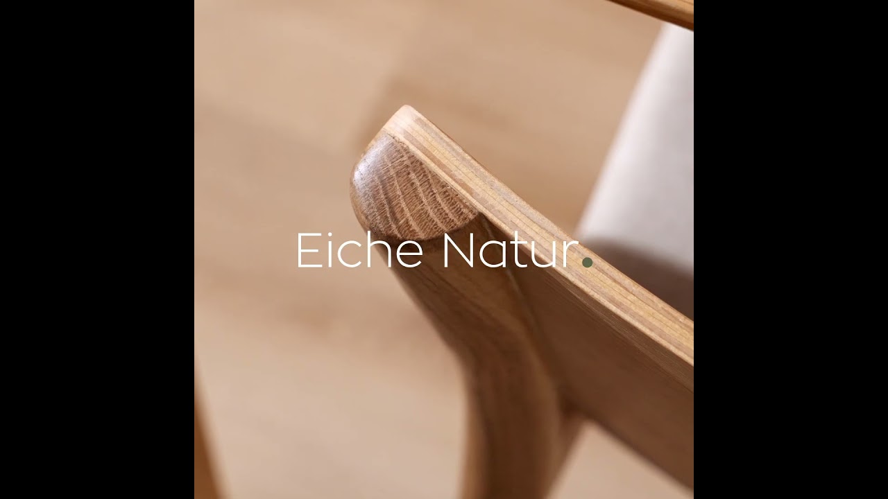 Esszimmerstuhl Elio Eiche Natur / off white