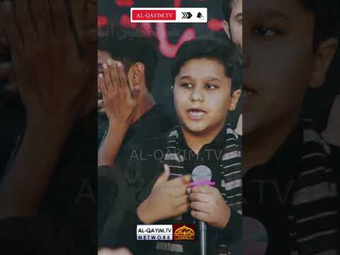Nad-e-Ali S/o Irfan Haider | After Accident 1st Time Noha Khuwani | Ayyam-e-Fatimiyah | Karachi 2024