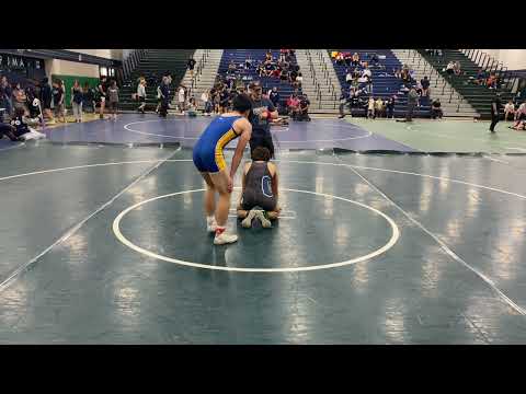 Junior Folkstyle 132 - Andrew Mercado vs Chaparral