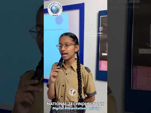 National Technology Day – Digital Presentation Activity (Class VIII)